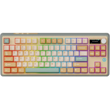 Ajazz AK870 Jasmine Switch Yellow RGB With Screen (AK870-JS-YWG)