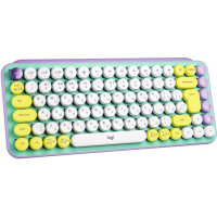 Logitech POP Keys Wireless Mechanical Keyboard Daydream Mint (920-010717)