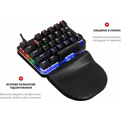 Motospeed K27 USB Black ENG Outemu Red (mtk27mr)