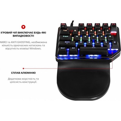 Motospeed K27 USB Black ENG Outemu Red (mtk27mr)