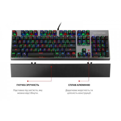Motospeed CK108 USB ENG, UKR, RUS Outemu Red, RGB (mtck108mr)