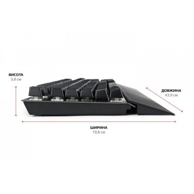 Motospeed CK108 USB ENG, UKR, RUS Outemu Red, RGB (mtck108mr)