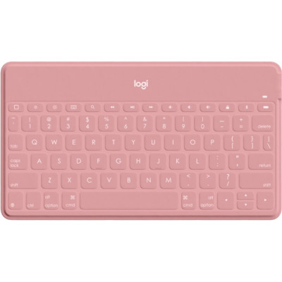 Logitech Keys-To-Go для iPhone iPad Apple TV UA Blush Pink (920-010059)
