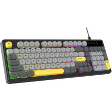 Ajazz AF98 Black USB-C Black Gray Yellow (AF98-BGY)