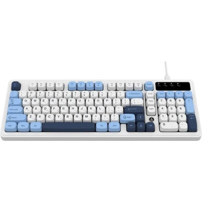 Ajazz AF98 Black USB-C Glacier Blue (AF98-GB)