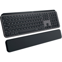 Logitech MX Keys S with Palm Rest US International Graphite (920-011589)