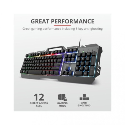 Trust GXT853 Esca Metal Rainbow USB (23796)