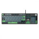AULA Wind F2088 Pro Mechanical Black/Gray + 9 Green keys KRGD Blue USB EN/UA (6948391234892)