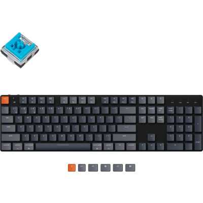 Keychron K5SE 104 Key Optical Blue White Led Hot-Swap WL UA Black (K5SED2_KEYCHRON)
