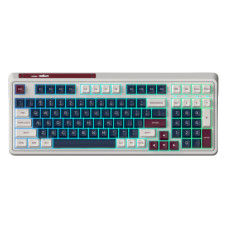 FL ESPORTS CMK98 SAM Metal Heart Wireless Kailh MX Cool Mint (CMK98SAM-3767) White/Blue