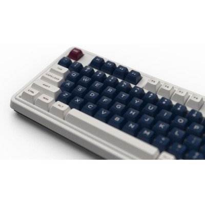 FL ESPORTS CMK98 SAM Metal Heart Wireless Kailh MX Cool Mint (CMK98SAM-3767) White/Blue