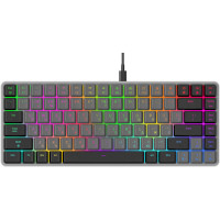 GamePro MK141R Red Swich Low Profile RGB USB Dark Gray