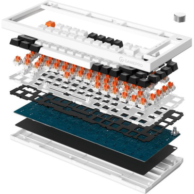 GamePro Asgard Valhalla MK160W Pro White