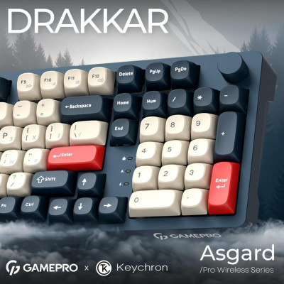 GamePro Asgard Drakkar Blue (MK305BL)