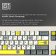 EPOMAKER Shadow-X Wisteria Linear White (SHX-W-WL)
