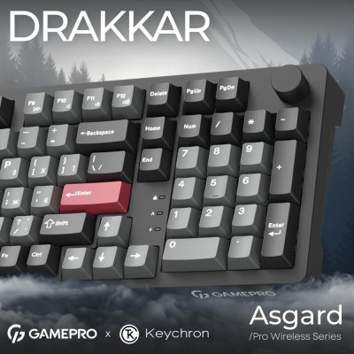 GamePro Asgard Drakkar Black (MK305BK)