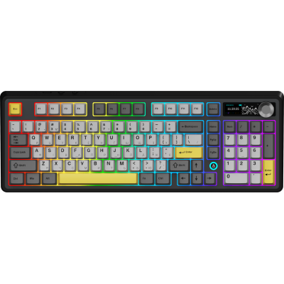 AJAZZ AK980 V2 Gift Switch V2 Black/Grey/Yellow (AK980-V2-G-BGY)