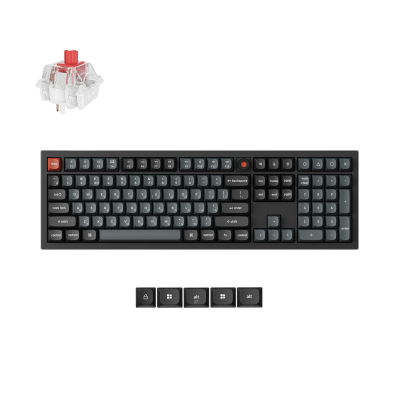 Keychron V6 8K Super Red Switch Black (V6W-D1-UA)