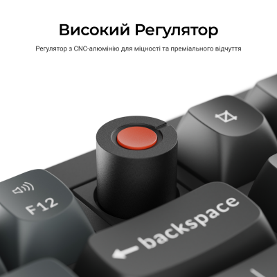 Keychron V6 8K Super Red Switch Black (V6W-D1-UA)