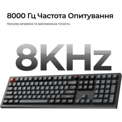 Keychron V6 8K Super Red Switch Black (V6W-D1-UA)