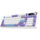 Ajazz AK980 V2 Gift Switch V2 Wireless/Bluetooth/USB White-Blue (AK980-V2-G-PWB)