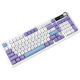 Ajazz AK980 V2 Gift Switch V2 Wireless/Bluetooth/USB White-Blue (AK980-V2-G-PWB)