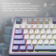 Ajazz AK980 V2 Gift Switch V2 Wireless/Bluetooth/USB White-Blue (AK980-V2-G-PWB)