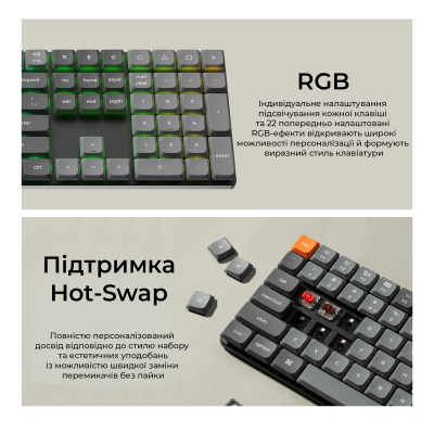 Keychron K5 Max Gateron MX 2.0 Brown Switch Hot-Swap Black (K5M-H3-UA)