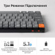 Keychron K5 Max Gateron MX 2.0 Brown Switch Hot-Swap Black (K5M-H3-UA)