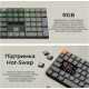 Keychron K5 Max Gateron MX 2.0 Brown Switch Hot-Swap Black (K5M-H3-UA)