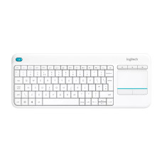 Logitech K400 Plus Touch Wireless UA White (920-007146)