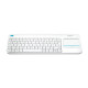 Logitech K400 Plus Touch Wireless UA White (920-007146)