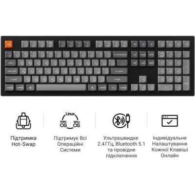 Keychron K10 Max Super Banana Switch Black (K10M-H4-UA)