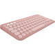 Logitech Pebble Keys 2 K380s Tonal Rose (920-011853, 920-011755)