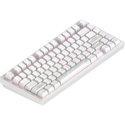 Dark Project ALU81 Terra Nostra ENG/UA White (DPKB_NOSTRA_81_ANSI_WHITE_UA)