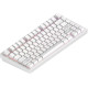 Dark Project ALU81 Terra Nostra ENG/UA White (DPKB_NOSTRA_81_ANSI_WHITE_UA)