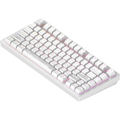 Dark Project ALU81 Terra Nostra ENG/UA White (DPKB_NOSTRA_81_ANSI_WHITE_UA)