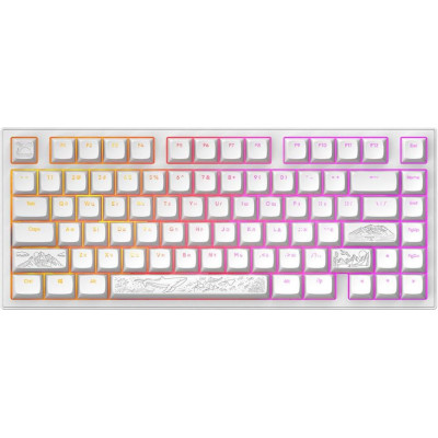 Dark Project ALU81 Terra Nostra ENG/UA White (DPKB_NOSTRA_81_ANSI_WHITE_UA)