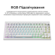 Keychron V1 Ultra Red Switch White (V1U-F1-UA)