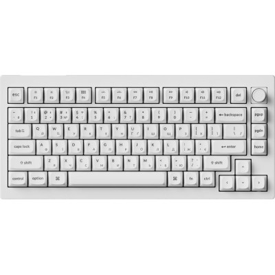Keychron V1 Ultra Red Switch White (V1U-F1-UA)