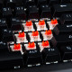 Modecom Volcano Hammer 2 RGB Removable Oute (K-MC-HAMMER2-U-RED-RGB-RU)