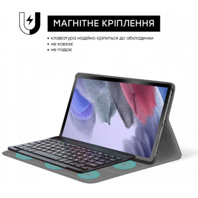 AIRON Premium Samsung Galaxy Tab A7 LITE T220/T225 BT keyboard Black (4822352781065)