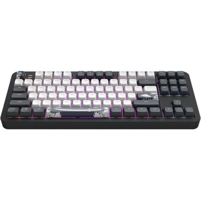 Dark Project ALU87 Bushido ENG/UA White/Black (DPKB_BUSHIDO_87_ANSI_UA)