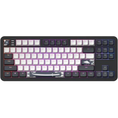Dark Project ALU87 Bushido ENG/UA White/Black (DPKB_BUSHIDO_87_ANSI_UA)