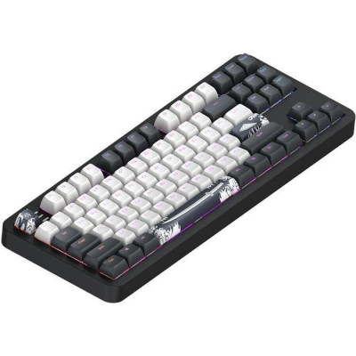 Dark Project ALU87 Bushido ENG/UA White/Black (DPKB_BUSHIDO_87_ANSI_UA)