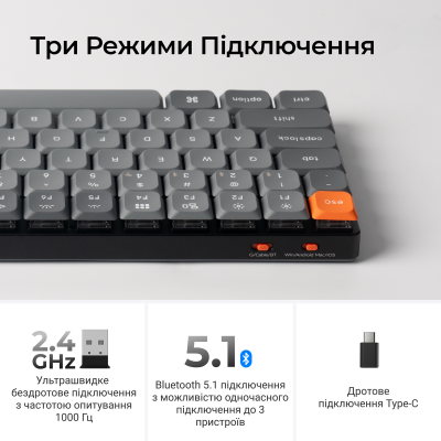 Keychron K3 Max 84 Key Gateron MX 2.0 Brown (K3M-H3-UA)