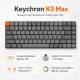 Keychron K3 Max 84 Key Gateron MX 2.0 Brown (K3M-H3-UA)