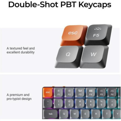 Keychron K3 Max 84 Key Gateron MX 2.0 Brown (K3M-H3-UA)