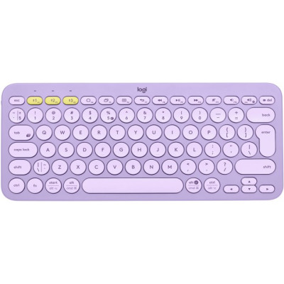 Logitech K380 Multi-Device Bluetooth Lavender Lemonade (920-011166)