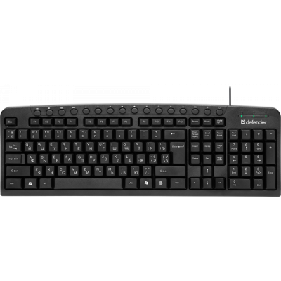 Defender Focus HB-470 UKR USB Black (45471)